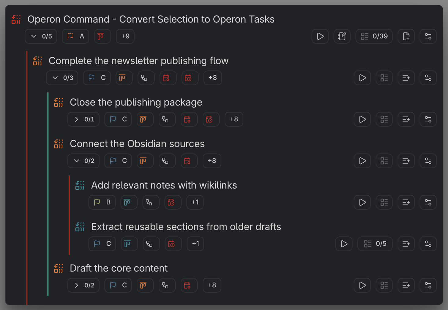 MEDIA-DOCS-016-1 - Parent task with nested subtasks