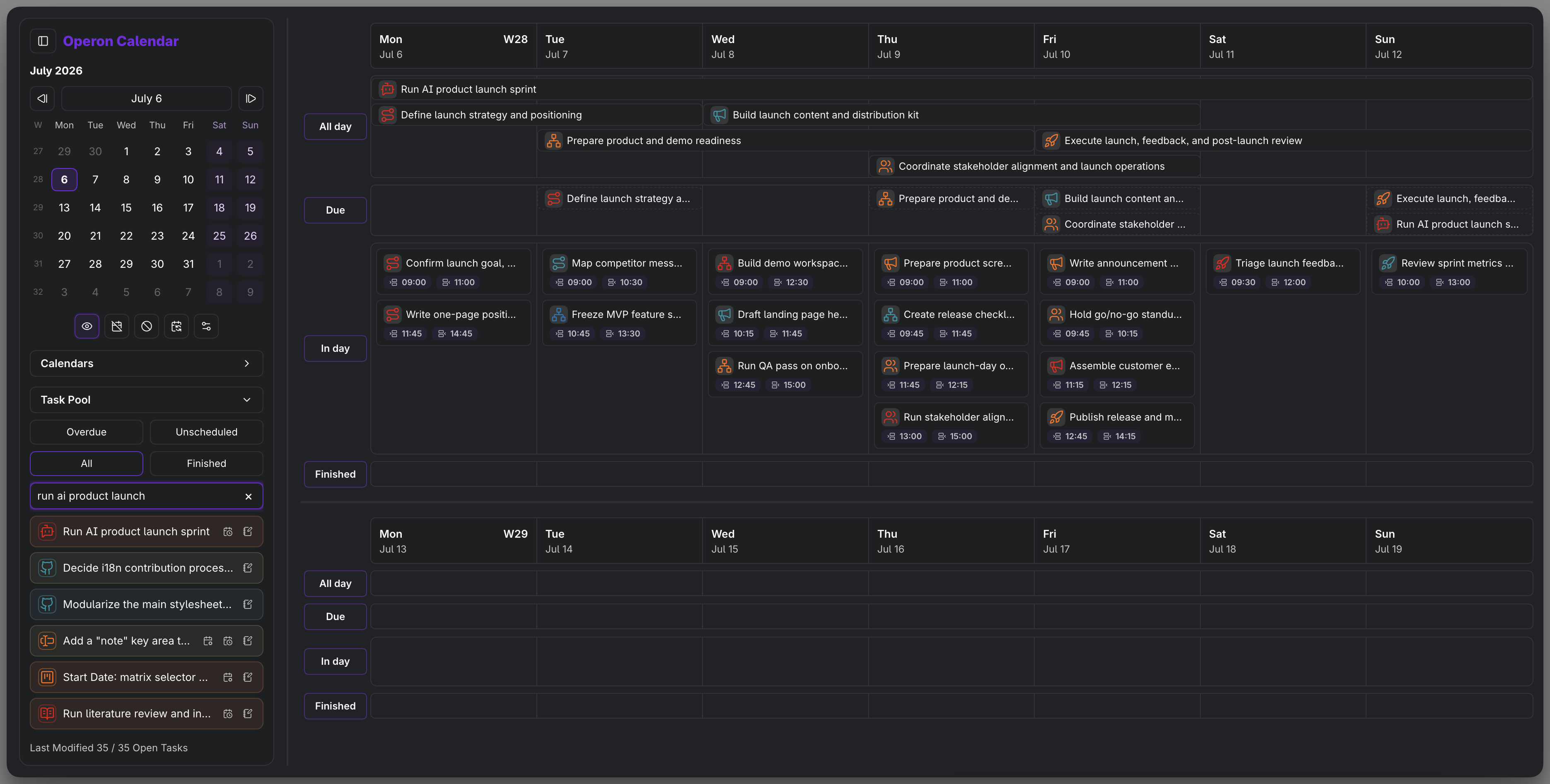MEDIA-DOCS-029-4 - The Multi-Week preset showing several weeks of tasks as blocks