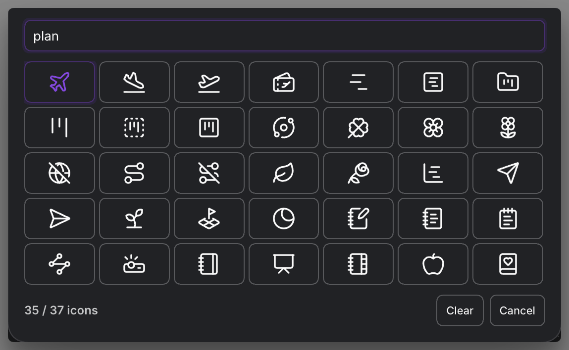 MEDIA-DOCS-066-1 - Icon picker Lucide search grid