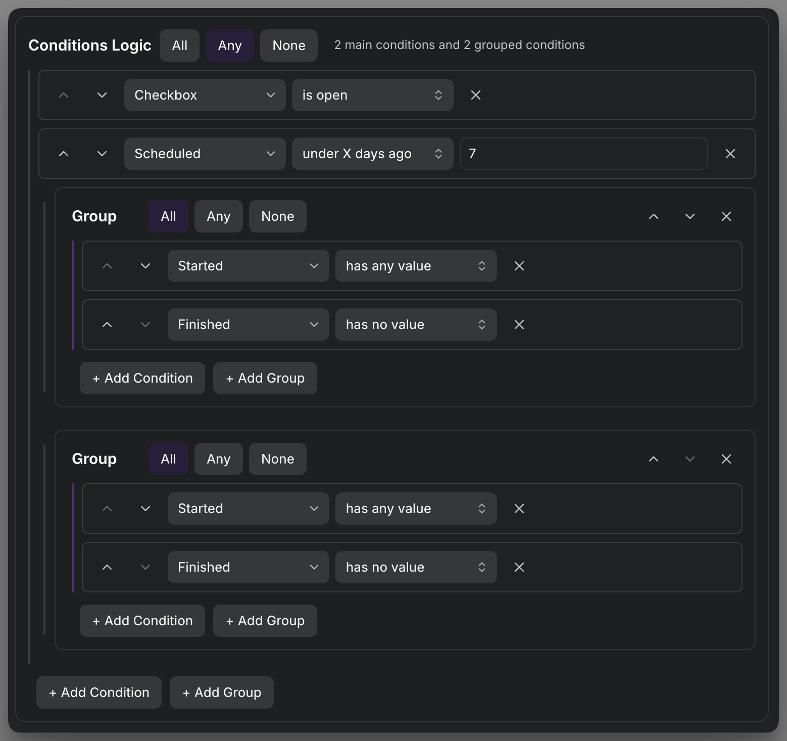 MEDIA-DOCS-073-2 - A nested filter with an "all" group containing an "any" subgroup