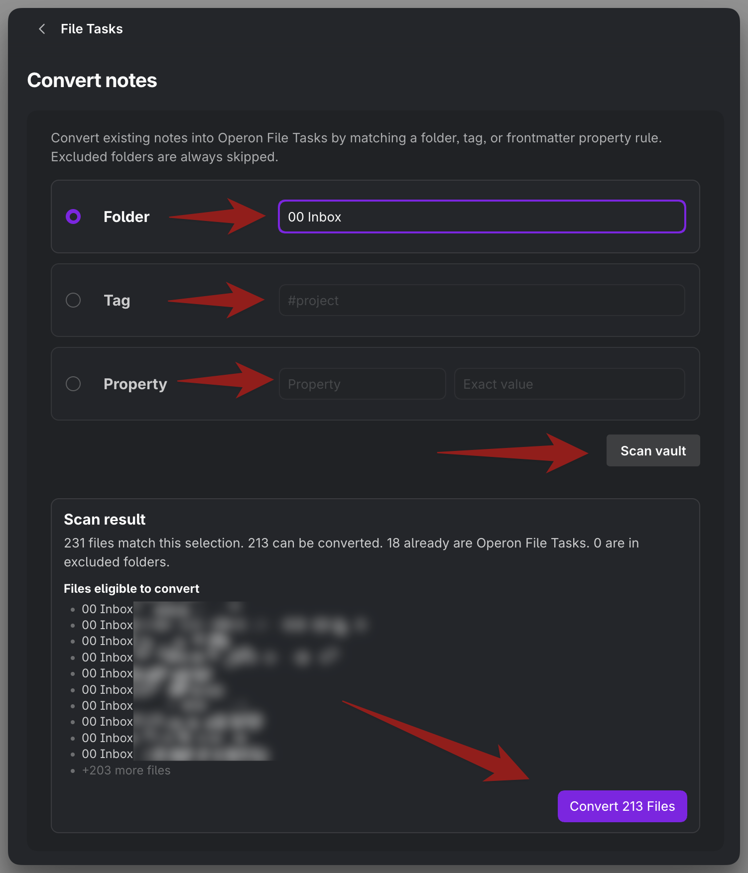 MEDIA-DOCS-093-1 - The four steps: map fields, add custom keys, scan a folder, add operonId to templates