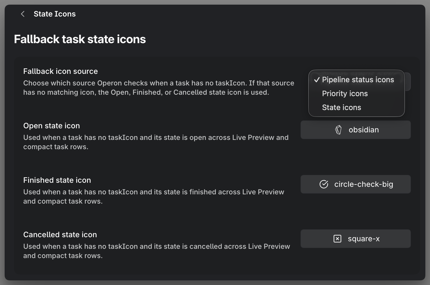 MEDIA-DOCS-099-1 - Task rows with fallback state icons