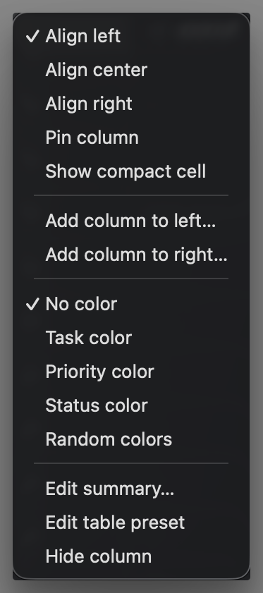 MEDIA-DOCS-106-2 - A table column header menu